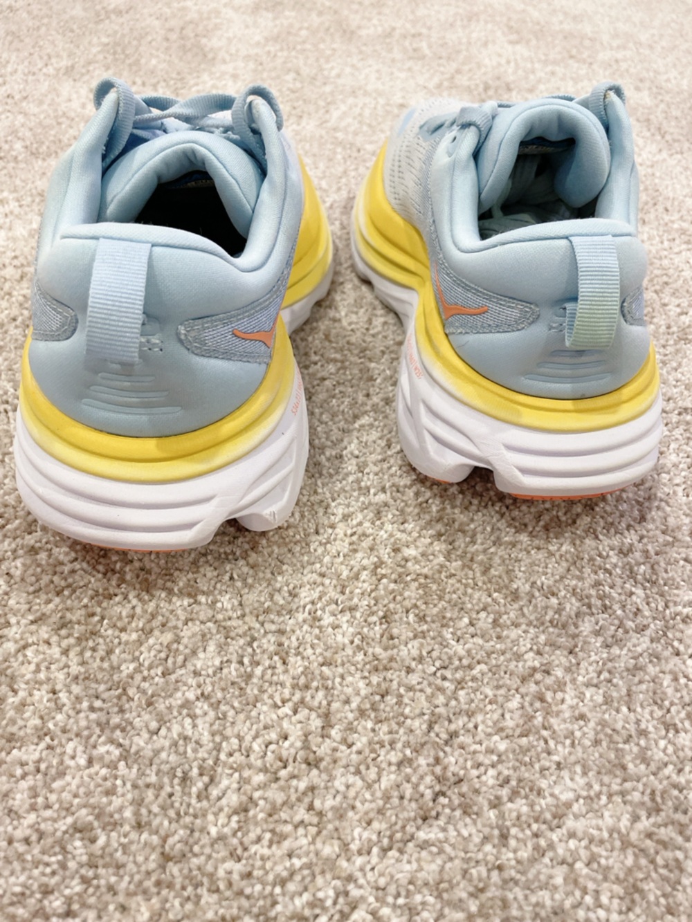 Hoka One One Bondi 8 Blue Summer Song Country Air Women's US 7 - Picture 5 of 7